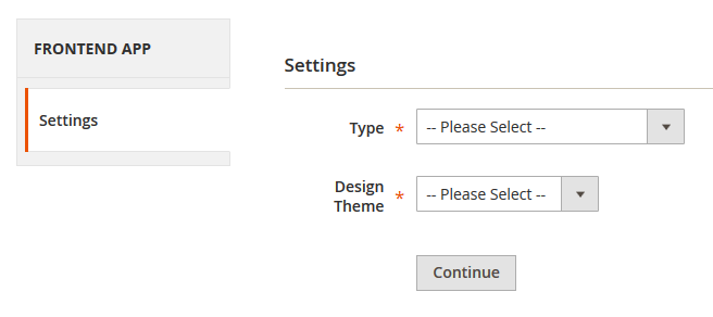 cms_page_link "Settings" data set for entire fixture view on GUI