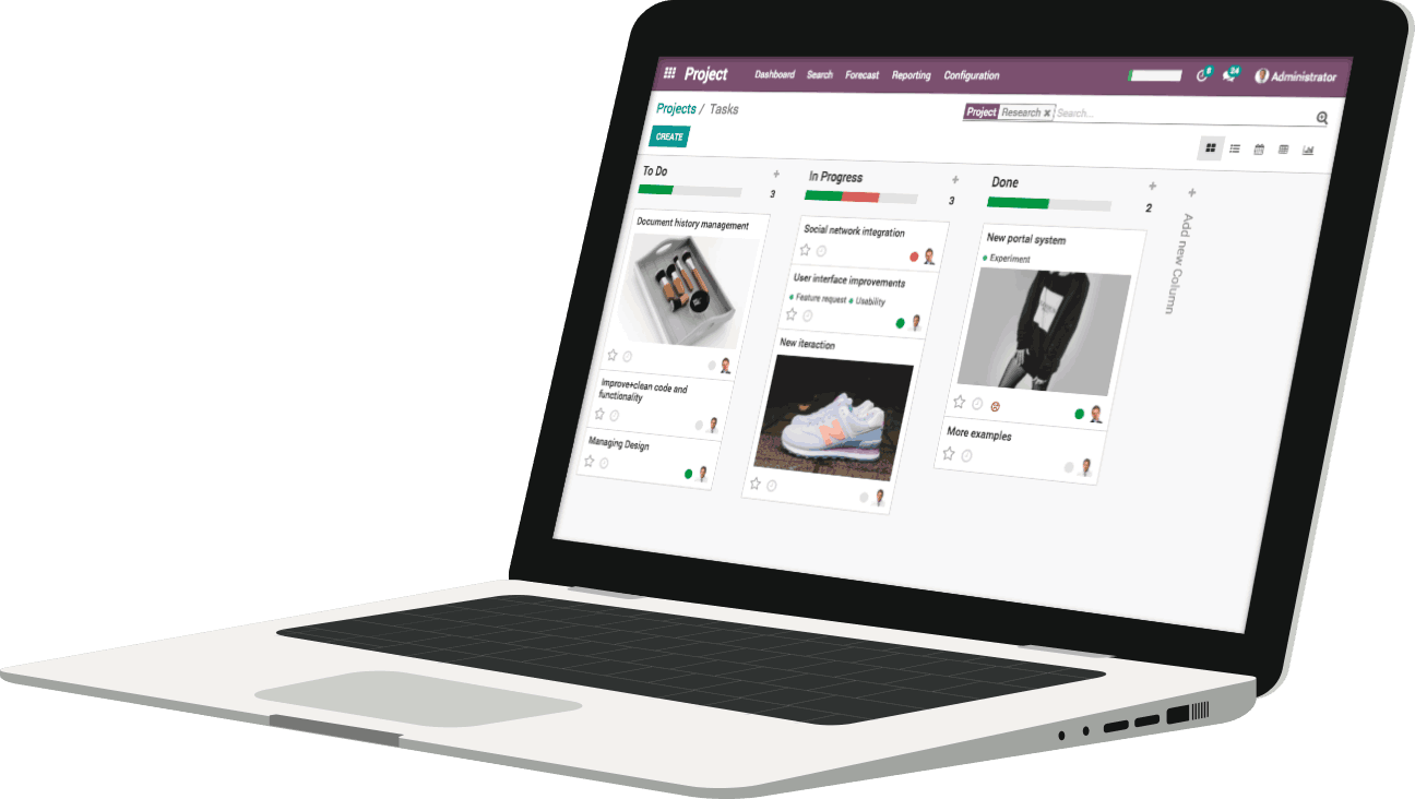 Odoo - Shaping the future of work